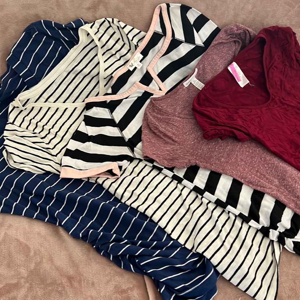 Set of 5 Maternity Shirts